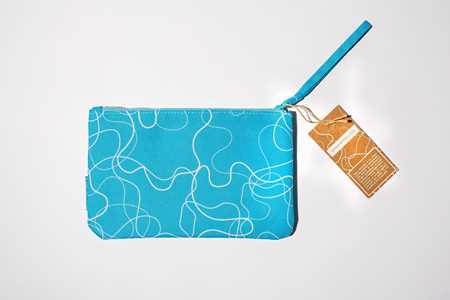 Cartoleria Zip Pocket small- Acqua Azzurra Open Wor(l)ds
