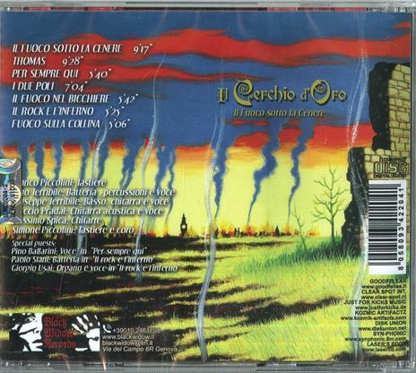 Il fuoco sotto la cenere - CD Audio di Il Cerchio d'Oro - 2