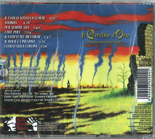Il fuoco sotto la cenere - CD Audio di Il Cerchio d'Oro - 2