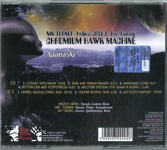 Annunaki - CD Audio di Chromium Hawk Machine - 2