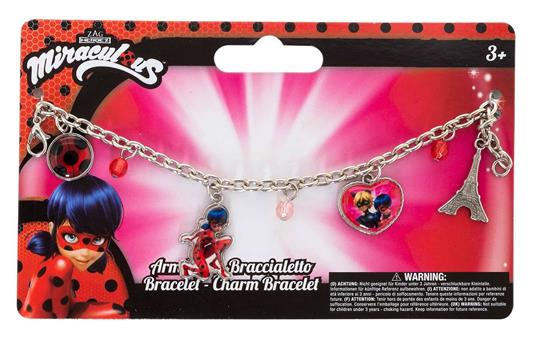 Miraculous Bracciale In Metallo Con Ciondoli