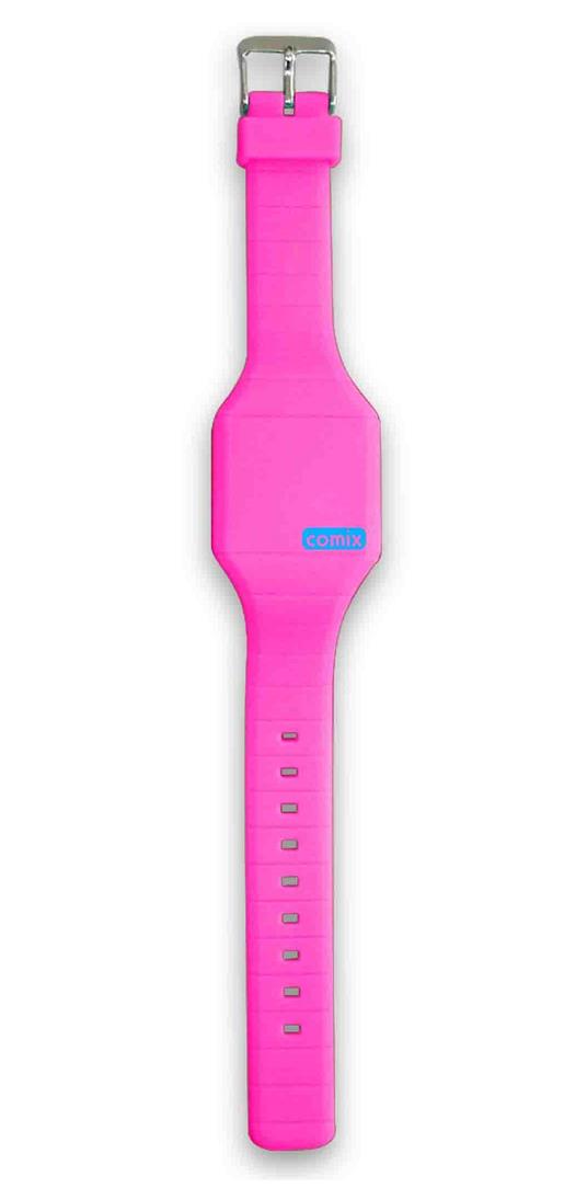 Orologio in silicone Comix Colors. In confezione regalo - 3