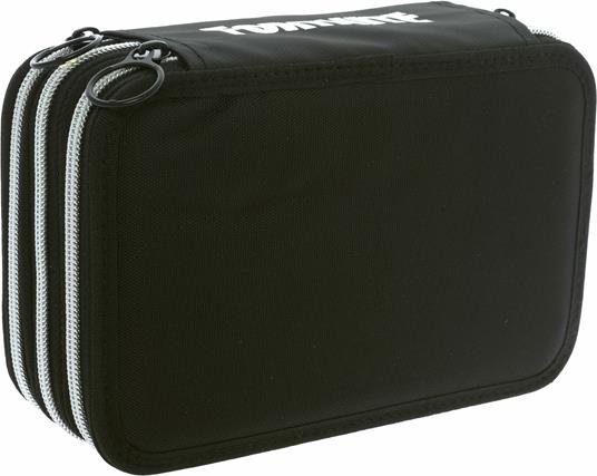 Astuccio tre zip Fortnite Drift Nero - 20x13x7 cm - 6