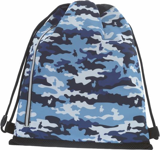 Zaino coulisse Fortnite Camo Verde con Tasca - 34x42 cm - 2