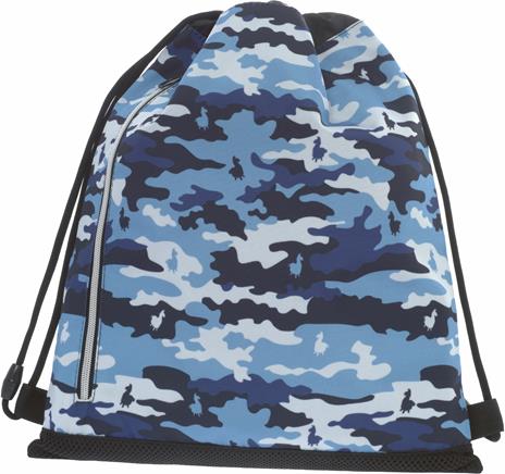 Zaino coulisse Fortnite Camo Verde con Tasca - 34x42 cm - 3