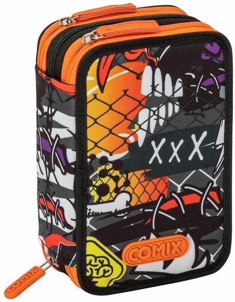Astuccio Corredo 3 Zip Comix Bright Zombie Boy