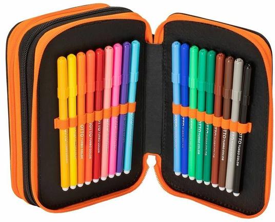 Astuccio Corredo 3 Zip Comix Bright Zombie Boy - 4