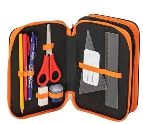 Astuccio Corredo 3 Zip Comix Bright Bubbles Girl - 2