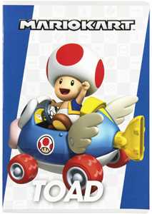 Cartoleria Quaderno Maxi 1 Rigo con margine Mariokart Mario Kart