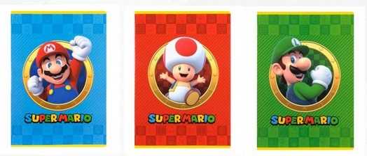 Cartoleria Quaderno Maxi Quadretti grandi 5 mm con margine Supermario Super Mario