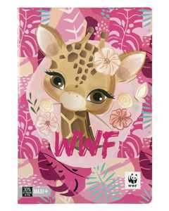 Cartoleria Quaderno Maxi + 30% Quadretti grandi 10 mm Wwf Illustrato WWF