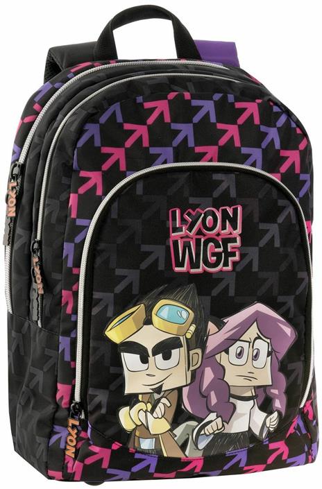 Zaino organizzato Trolley Staccabile New Lyon Gamer+Anna - 5