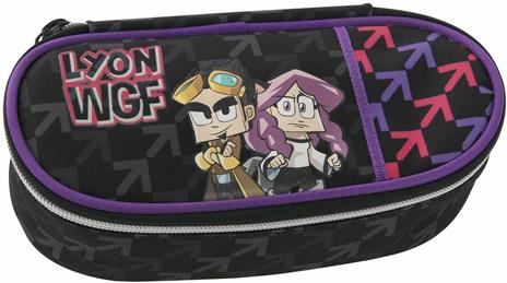 Astuccio Ovale Accessoriato Lyon Gamer + Anna