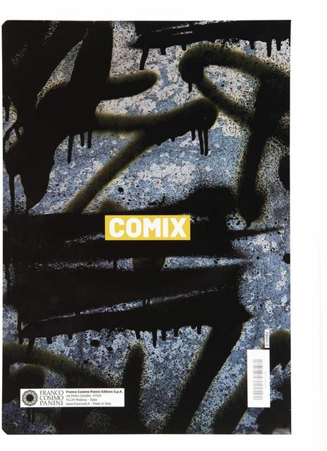 Quaderno Maxi Quadretti grandi 5 mm Comix Allover - 10