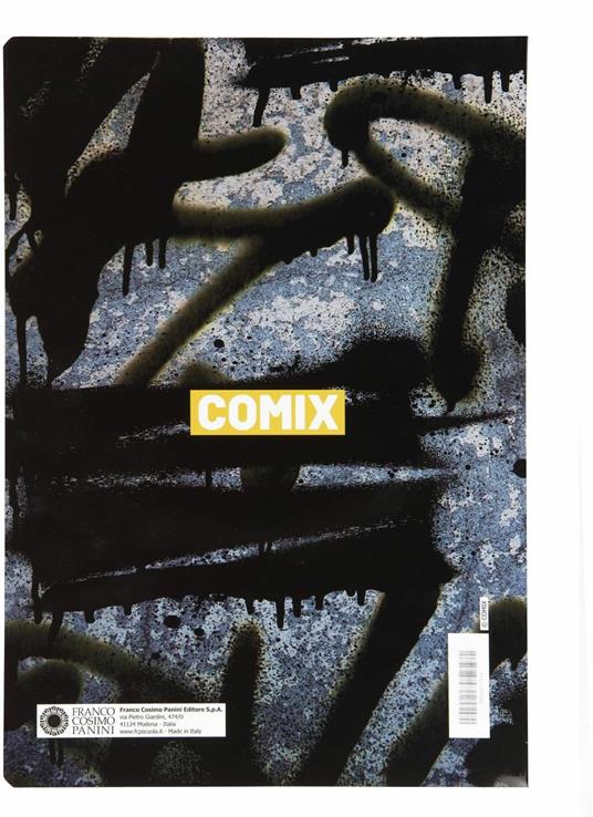 Quaderno Maxi Quadretti grandi 5 mm Comix Allover - 10