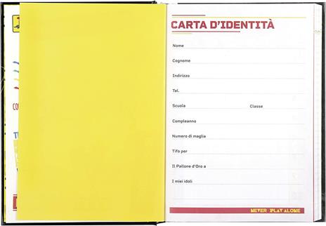 Diario 12 Mesi, Standard Datato Panini Calciatori - 6