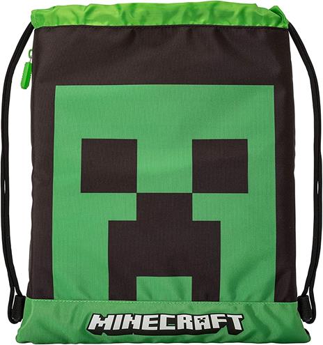 Zaino Coulisse Minecraft - Creeper