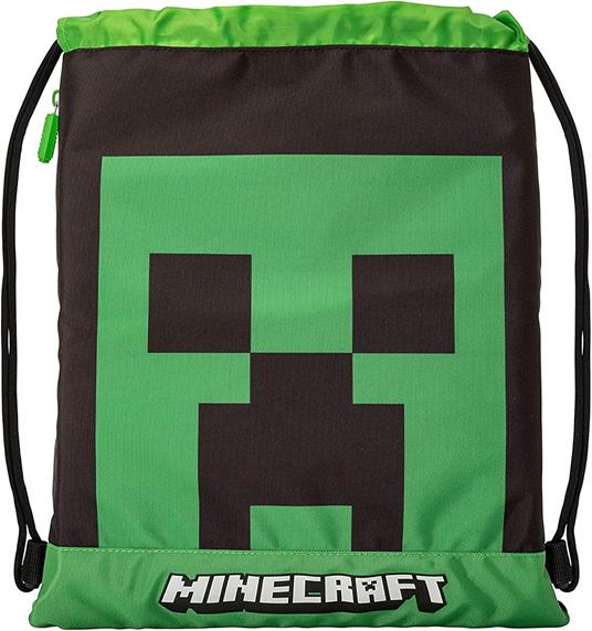 Zaino Coulisse Minecraft - Creeper