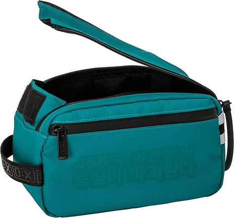 Astuccio Beauty Case Squid Game Teal Green - 3