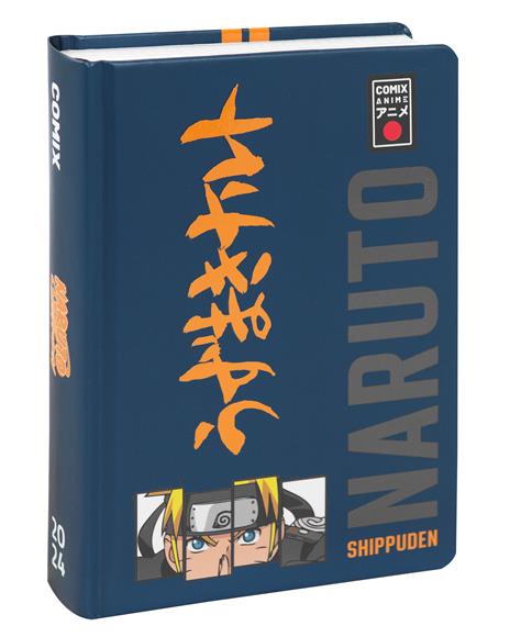 Diario 16 Mesi 2023-2024 Medium Comix Anime-Naruto Shippuden