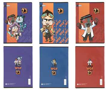 Cartoleria Quaderno Maxi 5mm - elementari e medie Lyon Gamer +30% Panini