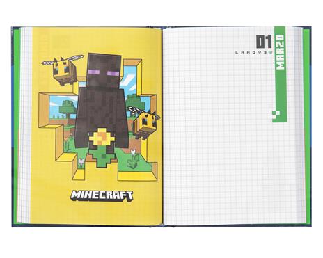 Diario 12 Mesi 2023-2024 Standard personaggio Minecraft - 5