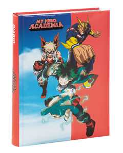 Cartoleria Diario 12 Mesi 2023-2024 Standard Red Mha - My Hero Academia - Rosso Panini