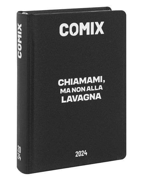 Diario Comix 16 Mesi 2023-2024 Standard Black&White Lavagna - Bianco e Nero - 2