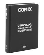 Diario Comix 16 Mesi 2023-2024 Mini Black&White Cervello - Bianco e Nero