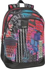 Zaino Organizzato Comix Flash Cube Wave