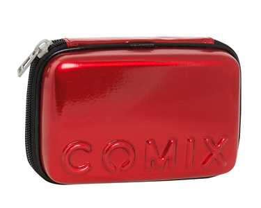 Cartoleria Astuccio Corredo Maxi Zip Comix Classic Red Comix