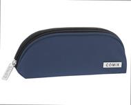 Astuccio Mezzaluna Monocolore Blu Comix