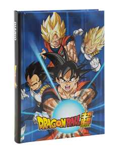 Cartoleria Diario 2024-2025, 12 mesi, Standard Blu Dragon Ball Super Dragonball Super