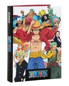 Cartoleria Diario 2024-2025, 12 mesi, Standard Red One Piece One Piece