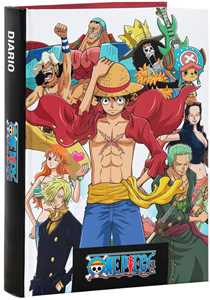 Cartoleria Diario 2024-2025, 12 mesi, Standard Red One Piece One Piece