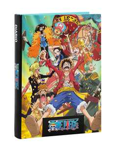 Cartoleria Diario 2024-2025, 12 mesi, Standard Blu One Piece One Piece