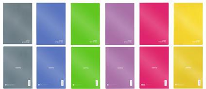 Quaderno Maxi C Comix Color Vibes, a righe con margine