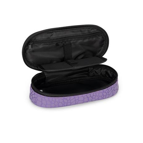Astuccio con zip e scomparti con zip e scomparti Comix Tween Purple Turtle - 3