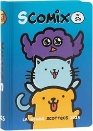 Agenda Scottecs. Diario 2024-2025, 16 mesi, Medium Scomix by Sio. Animali