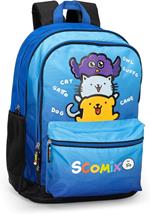 Zaino Scuola Organizzato COMIX Scottecs by Sio Blu