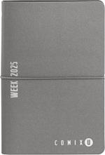 Agenda 12M Week Medium Comix U Grey Velour