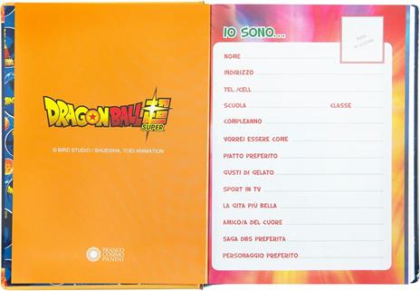 Diario 12 Mesi, 2025-26, Standard blu Dragon Ball Super - 3