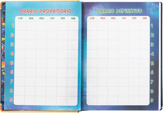 Diario 12 Mesi, 2025-26, Standard blu Dragon Ball Super - 6