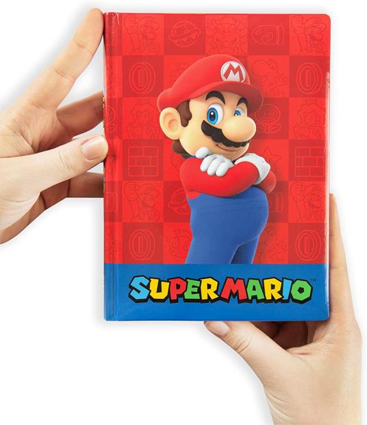 Diario 12 Mesi, 2025-26, Standard blu Super Mario - 2