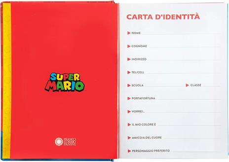 Diario 12 Mesi, 2025-26, Standard blu Super Mario - 3