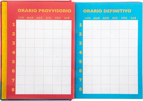 Diario 12 Mesi, 2025-26, Standard blu Super Mario - 6