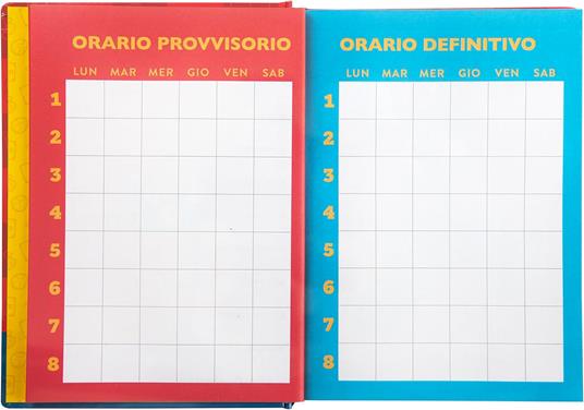 Diario 12 Mesi, 2025-26, Standard blu Super Mario - 6