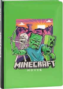 Cartoleria Diario 12 Mesi, 2025-26, Standard blu Minecraft movie Panini
