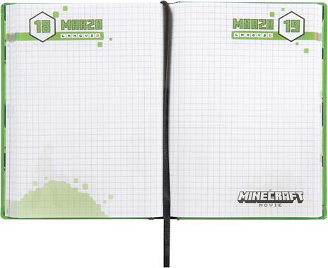 Diario 12 Mesi, 2025-26, Standard blu Minecraft movie - 5