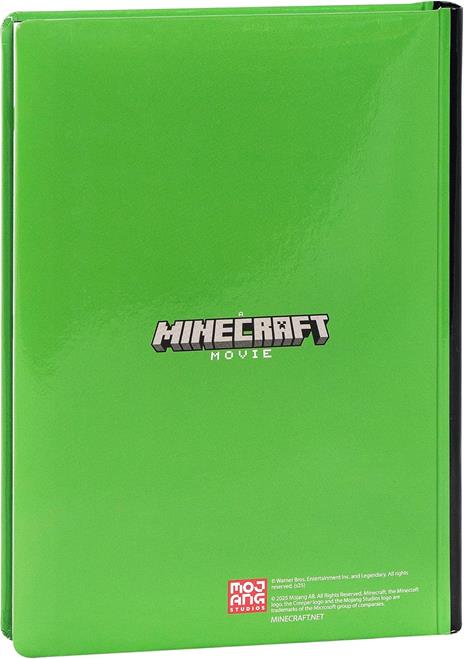 Diario 12 Mesi, 2025-26, Standard blu Minecraft movie - 6